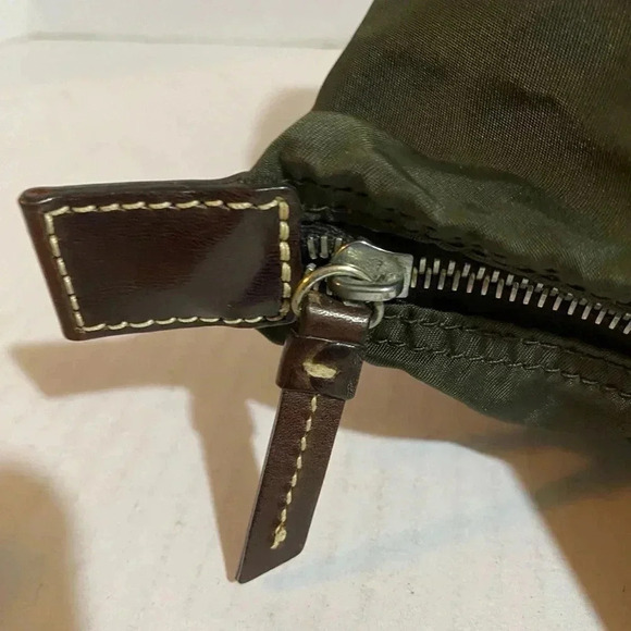 Dooney and Bourke mini green nylon tote bag - Picture 4 of 11